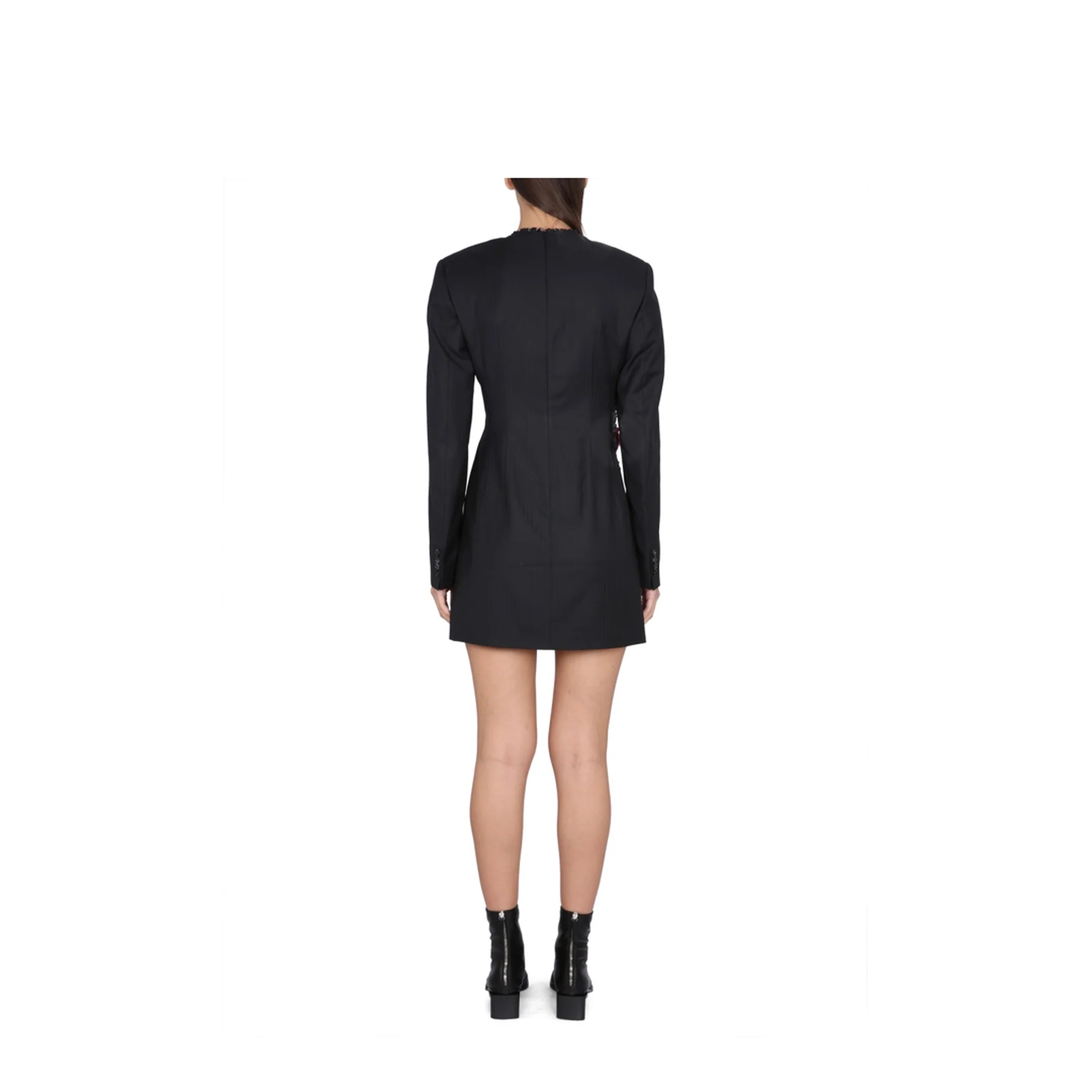 Wool Mini Dress - Image 3
