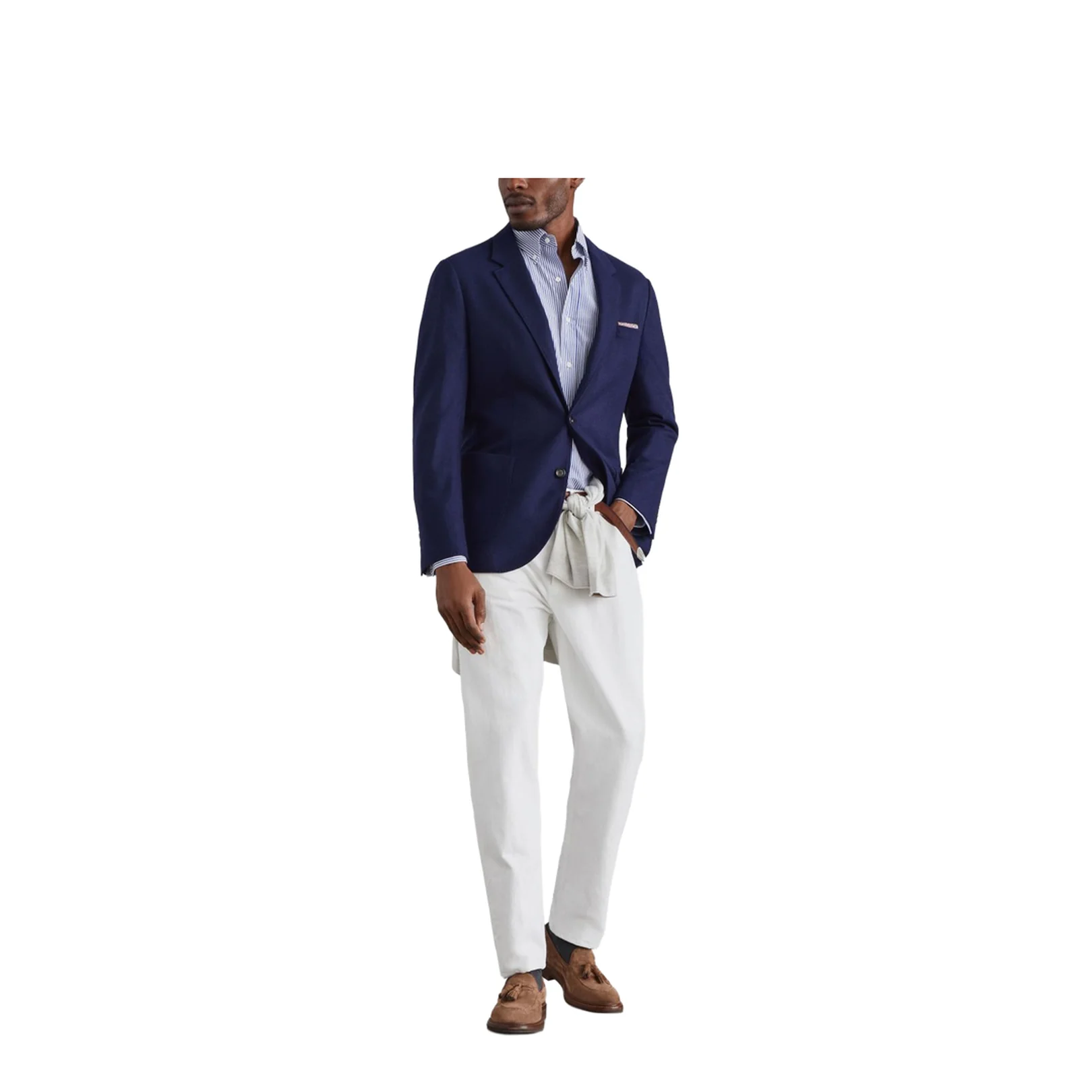 Cashmere Jersey Blazer - Image 4