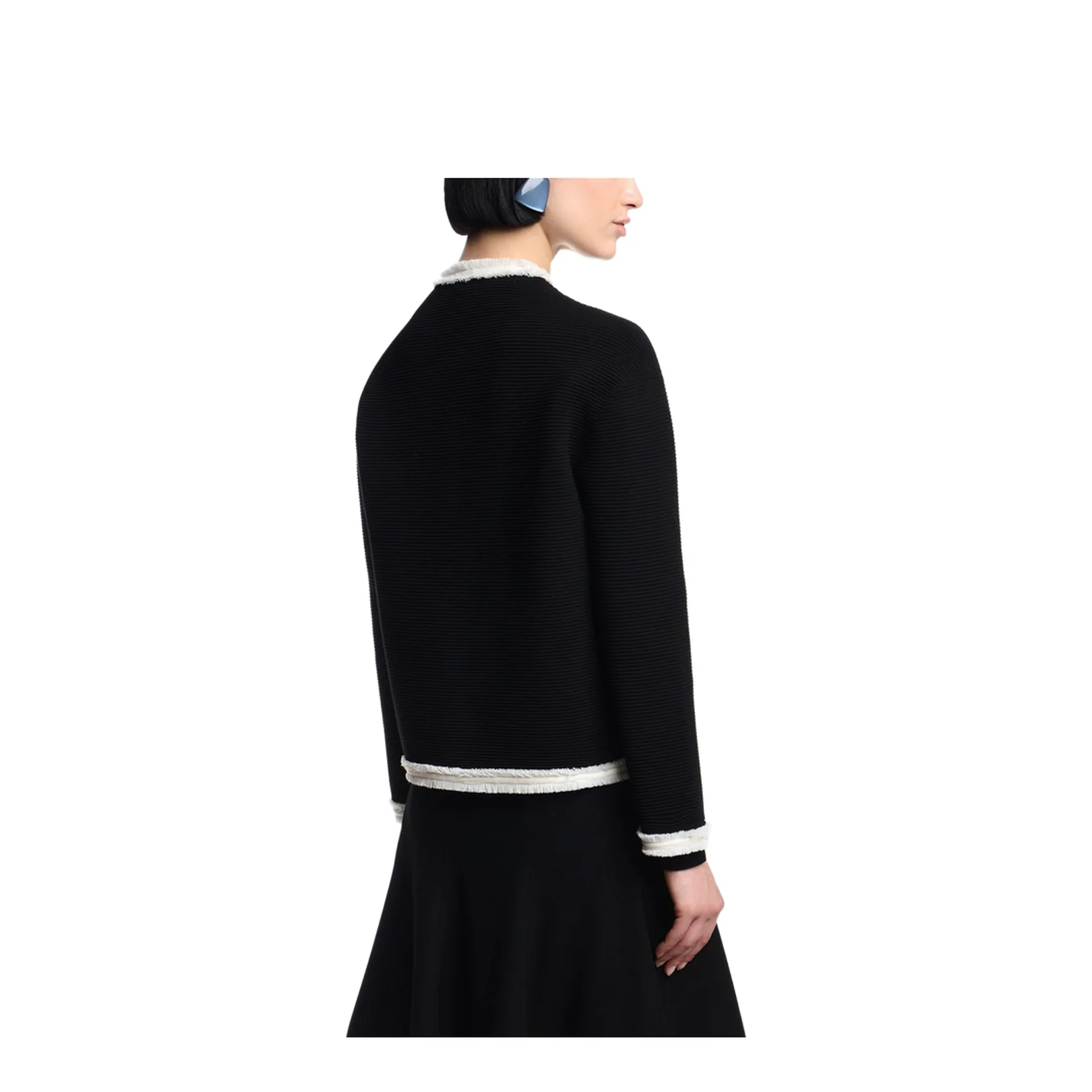 Crewneck Blazer Jacket - Image 3