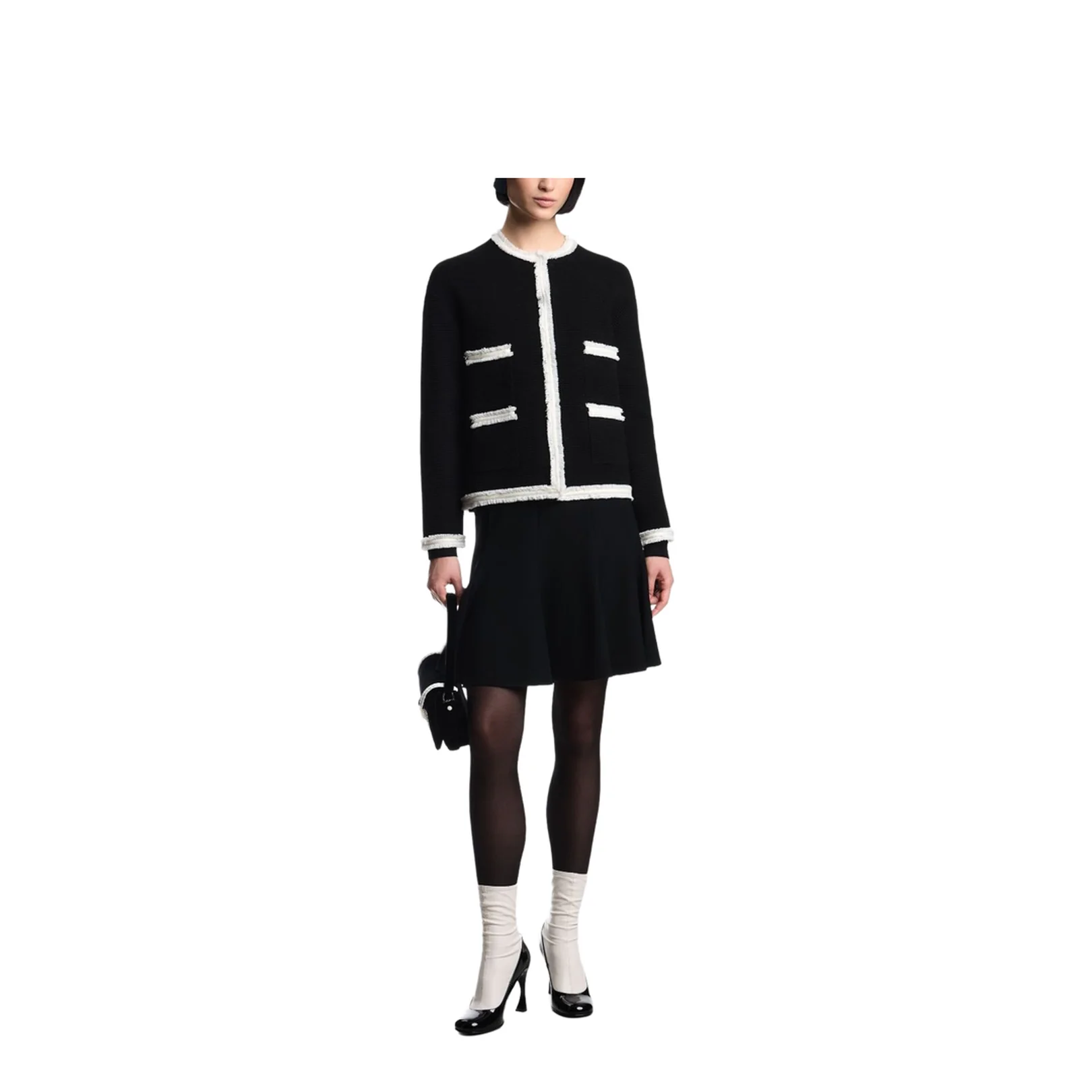 Crewneck Blazer Jacket - Image 5